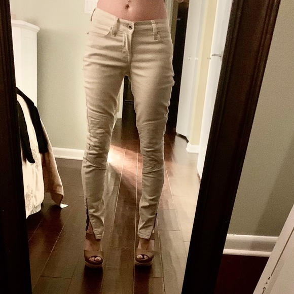 Lucky brand Brooke skinny 00/24 29”inseam offwhite - Picture 2 of 6